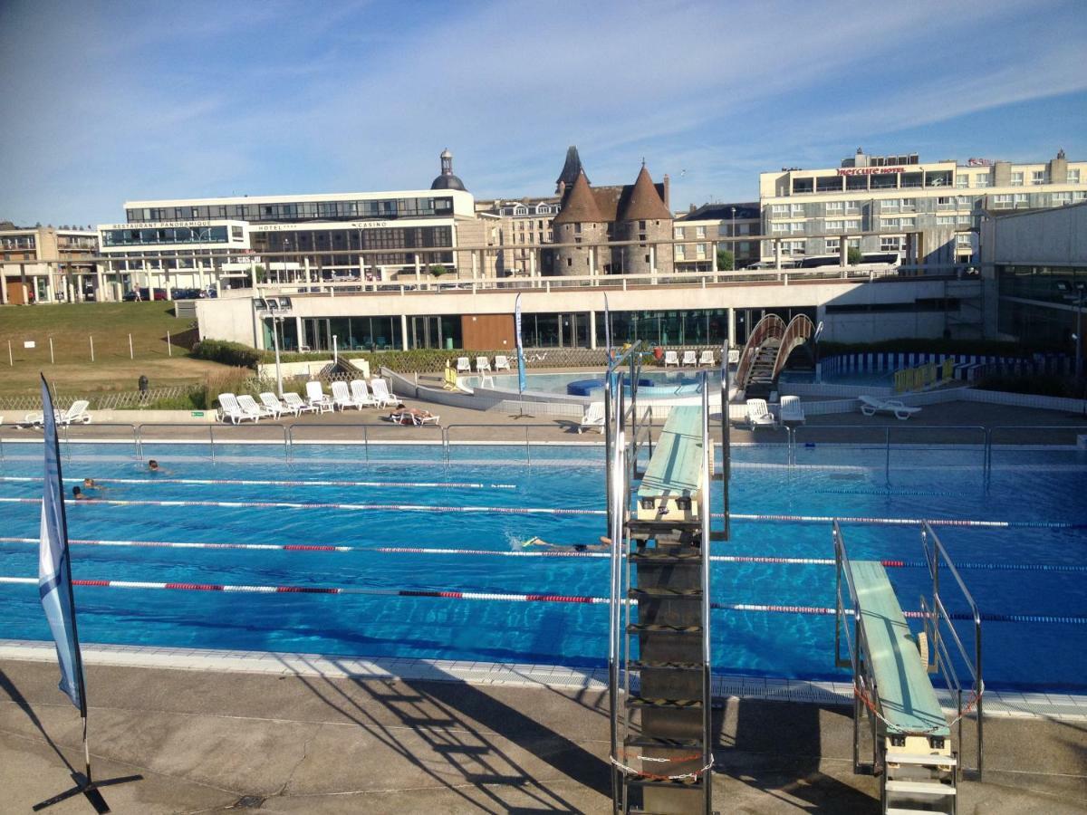 Topfloor Les Terrasses Apartment Dieppe Bagian luar foto